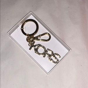 BRAND NEW MICHAEL KORS GOLD KEY CHAIN